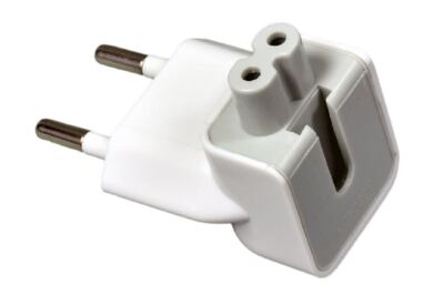 Power Adapter AC Plug (duck head) - Europe  - til Apple