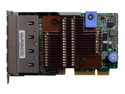 Lenovo ThinkSystem - Netværksadapter - LAN-on-motherboard (LOM) - 10Gb Ethernet x 4 - for ThinkAgile HX2320 Appliance; VX3320 Appliance