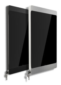 BOX IT 12.9" iPad Pro Premium Lockable Tablet Case (Anodized Silver)
