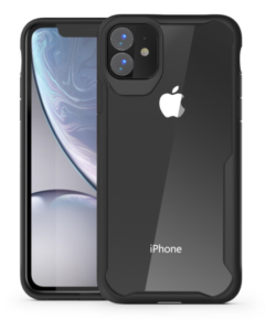 Hello Rugged Cover with Clear Back til iPhone 11