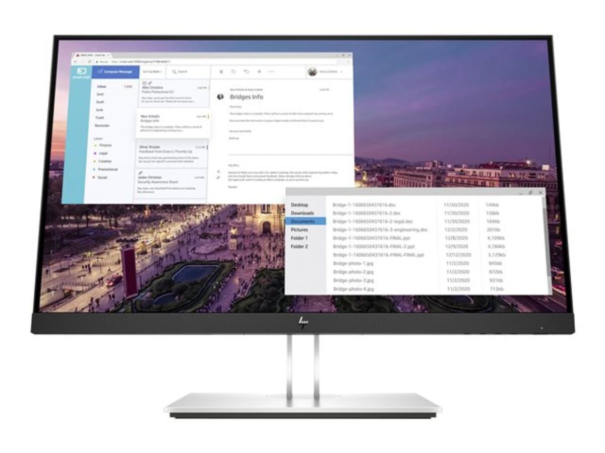 HP E23 G4 - LED-skærm