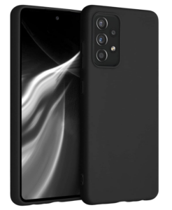 Hello Black premium silicone cover Samsung A52s EE