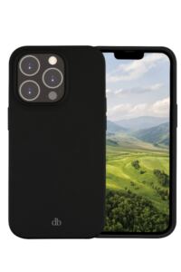 dbramante1928 Nuuk - Bagsidecover til mobiltelefon - bulk - plastik - sort - for Apple iPhone 14 Pro Max