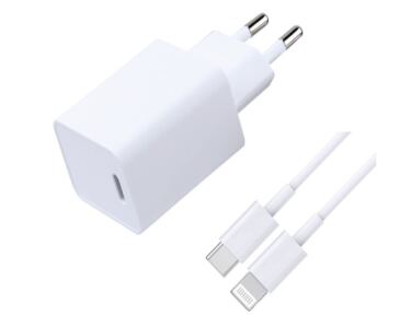 Hello USB-C Power delivery 25W Charger incl. Lightning cable