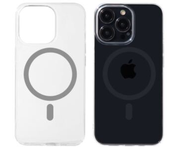 Hello MagSafe Hard cover Clear/Spacegrey iPhone 13 Pro Max