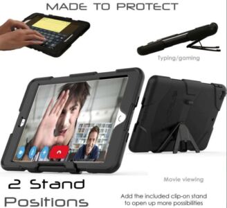 Hello rugged cover til iPad 10.2" - sort