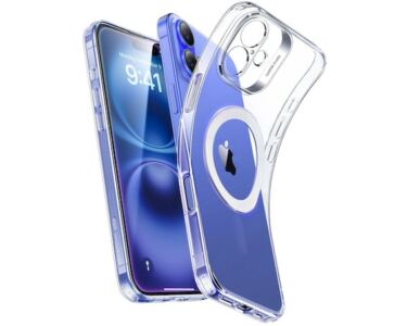 Hello MagSafe Soft Cover Clear/Hvid iPhone 16