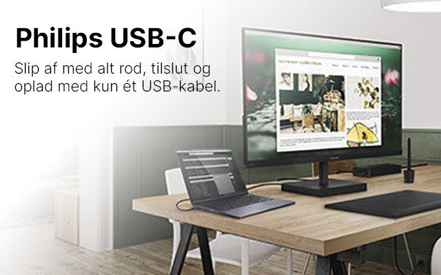 Philips USB-C skærme