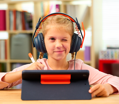 Logitech headset til skole