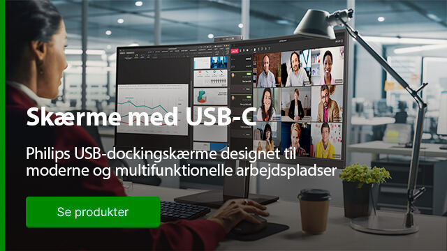 Philips USB-C skærme