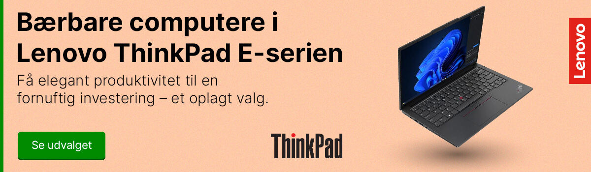 Lenovo bærbar E-serien