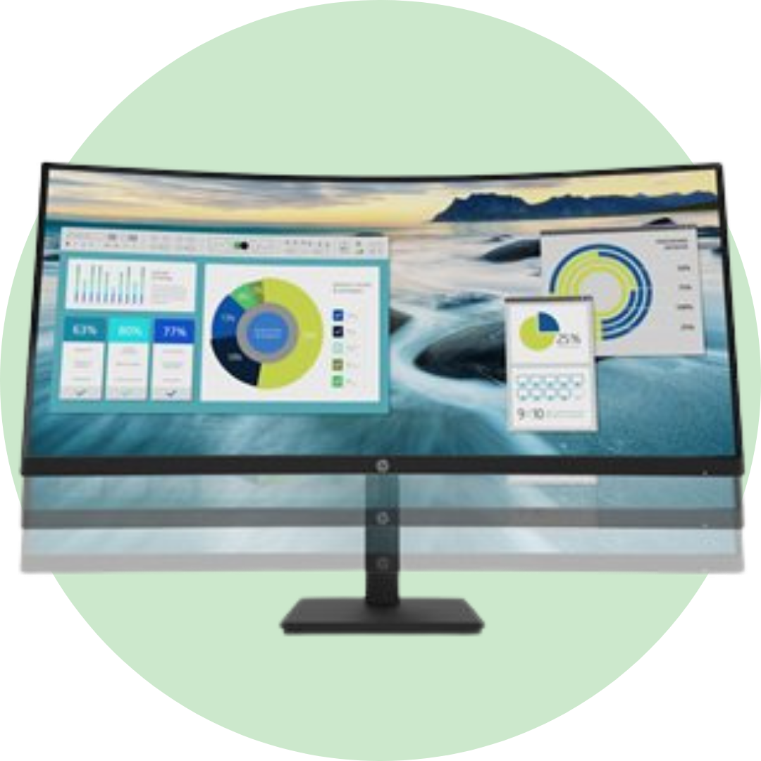 HP P34hc G4 34 Curved Monitor