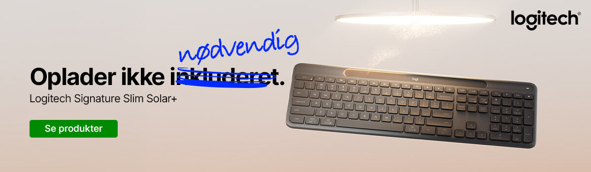 Logitech - Signature Slim Solar+ tastatur
