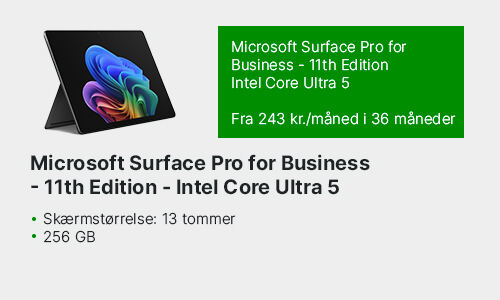 Køb Surface Pro 11 CU5/16/256