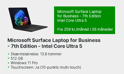 Køb Surface Laptop 7 CU5/16/512