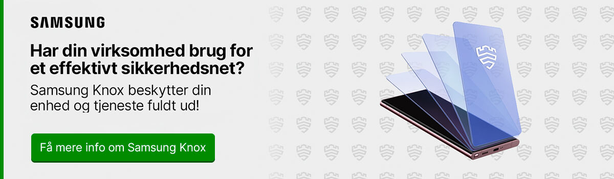 Samsung Knox beskytter din enhed