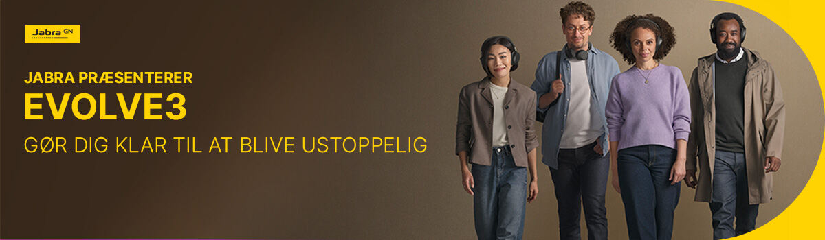 Jabra - Evolve3 headset