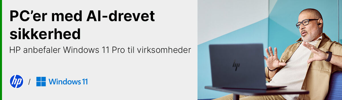 HP månedskampagne -AI PC'er til arbejdet