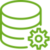 ikon grøn drift datacenter
