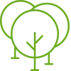 ikon træ grøn